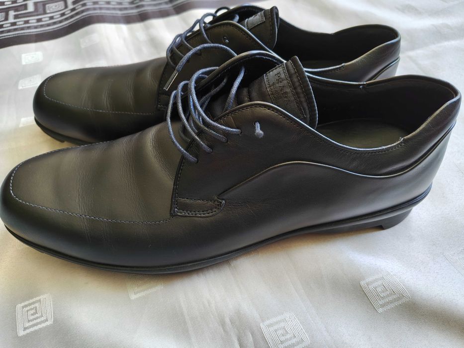 Мъжки Обувки Prada Linea Rossa Leather & Mesh Hybrid Derby (Размер 43) код 2E 1261 9