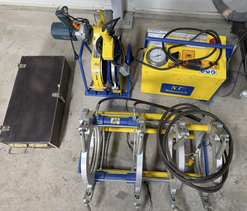 Aparat de sudura cap la cap Nowatech 250 mm ( avem si electrofuziune )