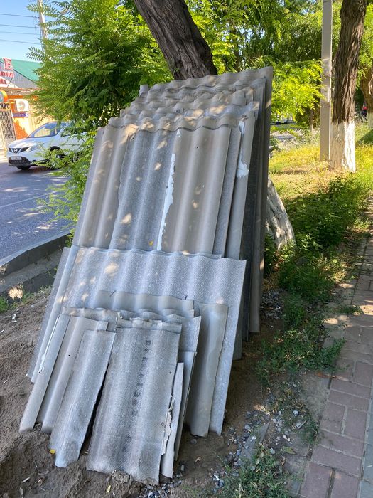 шифер отдам бесплатно