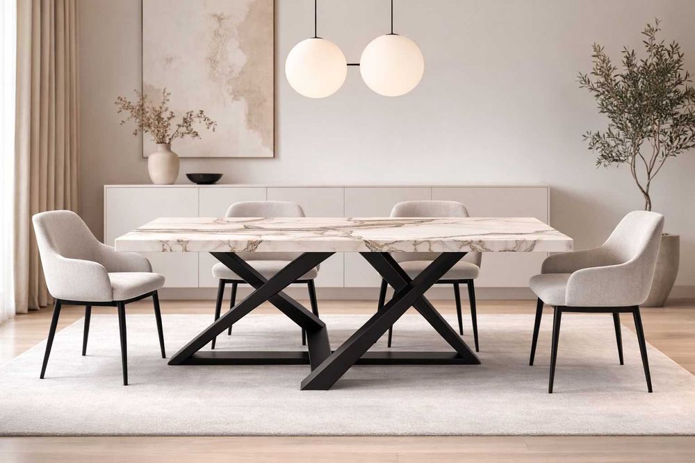 Метална основа за маса Модел Аверсо