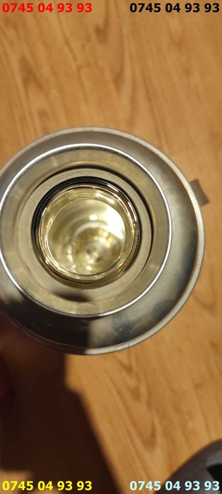 termos vintage nou in cutie sticla termoizolanta