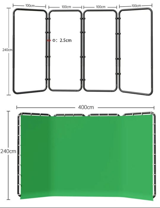 Хромакей, зелёный фон, hromakey