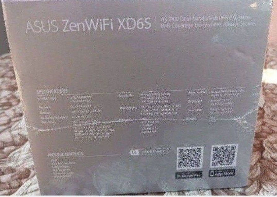 Routerul ASUS Zen WiFi XD6S nou sigilat