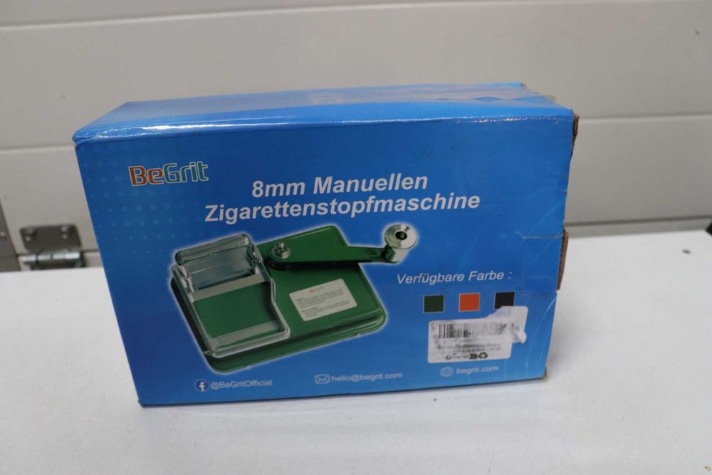 Ръчна машина за пълнене на цигари BeGrit
