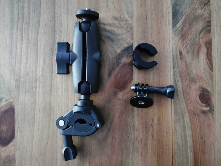 Prindere ghidon motocicleta bicicleta cleste Insta 360 Gopro bara