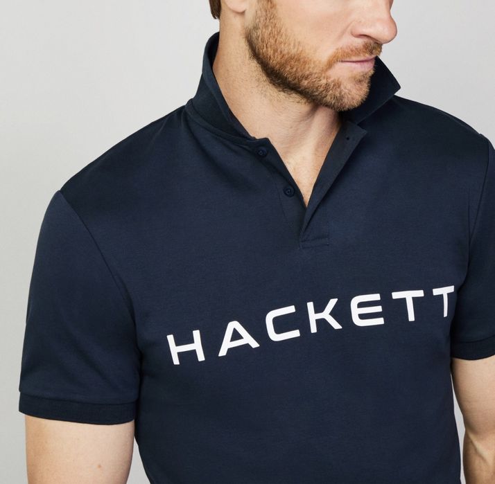 Hackett Sport Essential Logo Polo ОРИГИНАЛНА мъжкa поло тениска S/М