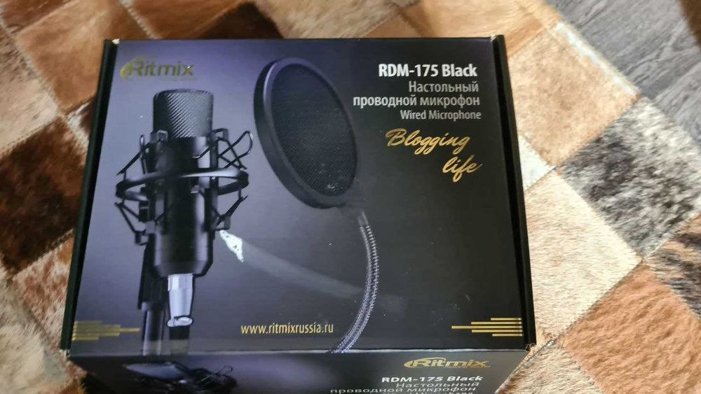 Микрофон Ritmix. Микрофон Ritmix rdm - 175