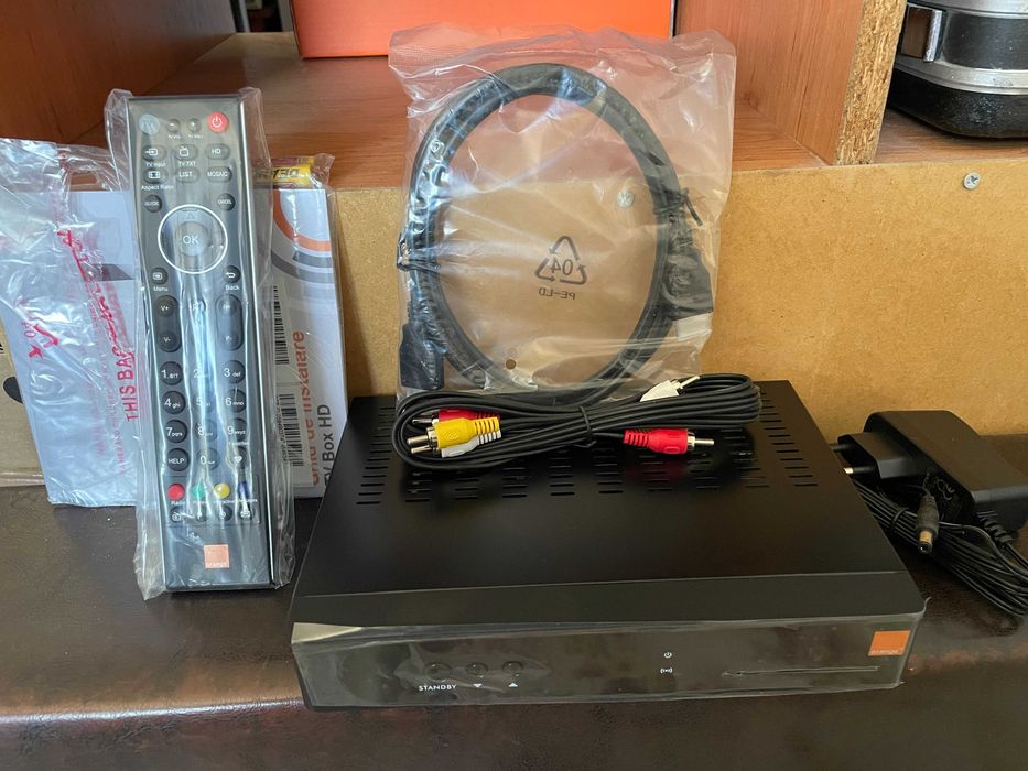 decodor orange cablu  tv box hd decodor hd nou la cutie decodor hd