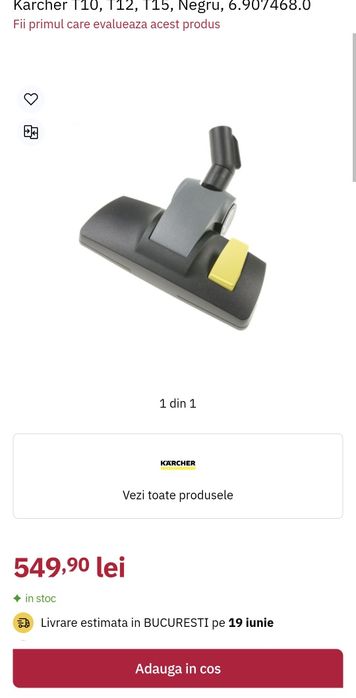 Perii aspirator Karcher profesionale