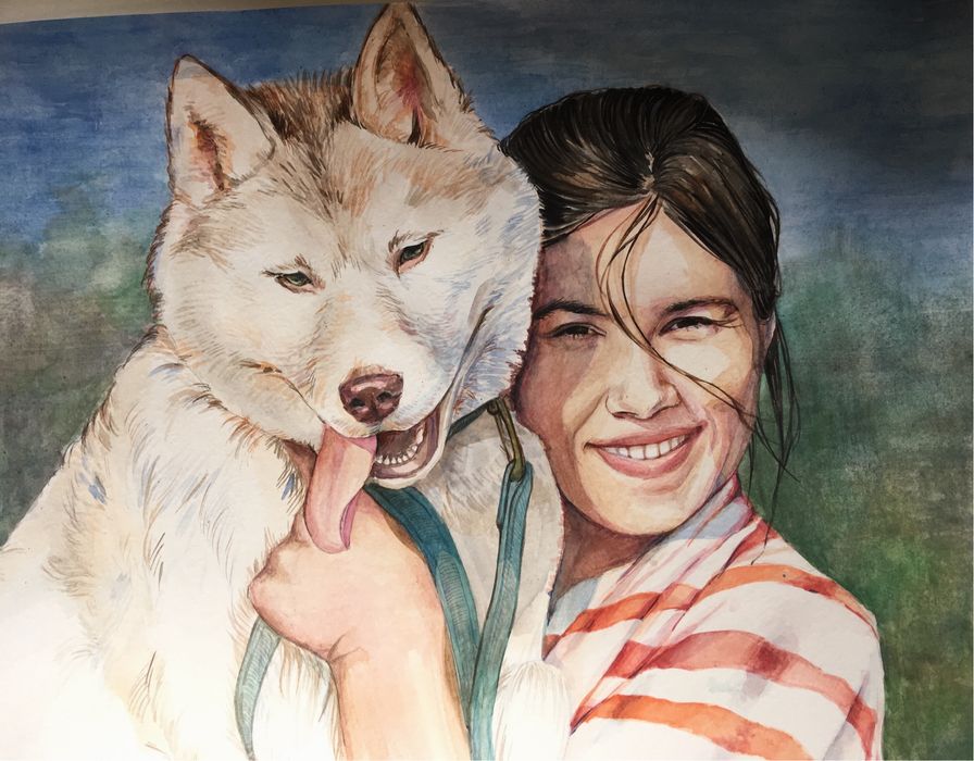 Портрет по фотографии