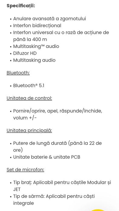 Casca / Bluetooth SMART HJC 11B