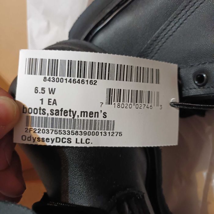 Ghete militare ALTAMA, USA din piele naturala neagra 6,5W masura 40-41