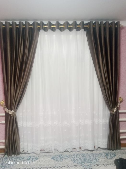 Ideal xolatda zal uchun parda  pena