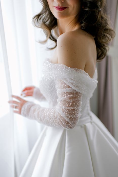 Rochie de mireasa Nicole Milano - Pronovias, colectia 2024