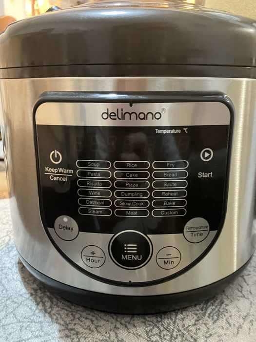 Мултикукър Делимано с подарък книжка с рецепти