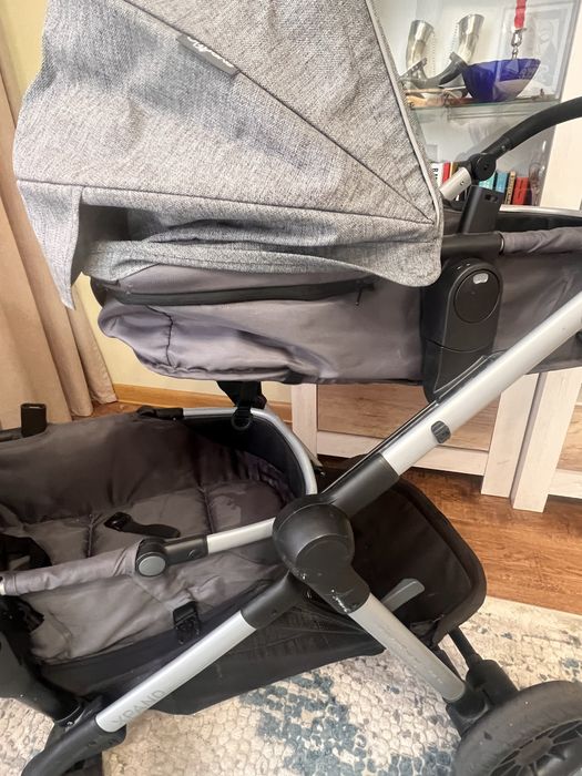 Коляска для двойни, погодок