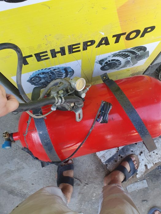 Metan gaz balon kamplekt 65L