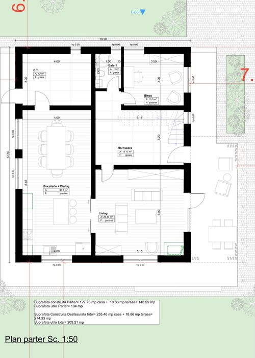 Teren intravilan cu Autorizație de construire – 1500 m² – JUCU DE MIJ