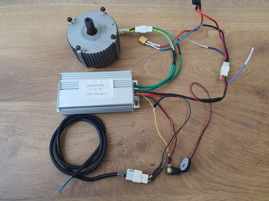 Kit motor brushless 36-40V 800W + controller 30A 1650W