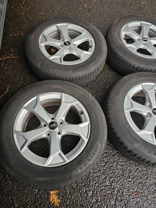 Jante originale Audi Q3 r17 cu cauciucuri de iarna