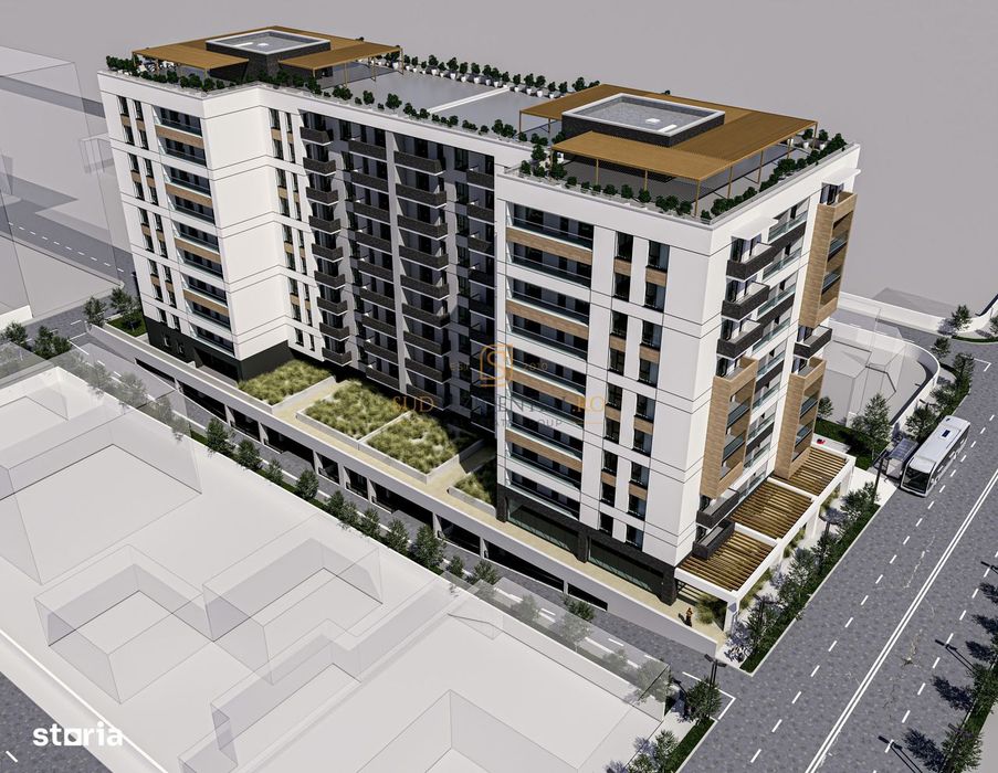 Apartament deosebit, Sector 5 - 3 camere, terasa + gradina, Comision 0