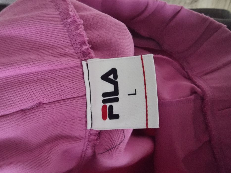 Штаны FILA, хлопок-полиэстер.