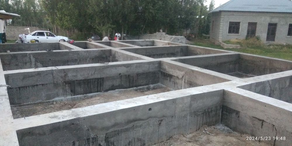 Beton quyish xizmati. Podushka, Fundament, zabor, styajka va boshqa