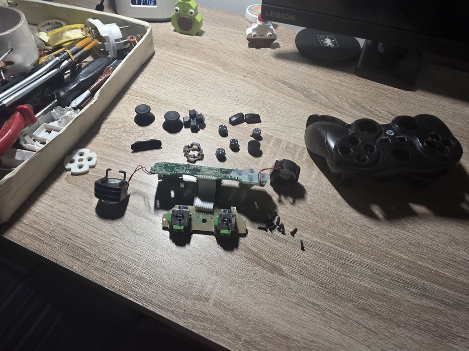 Gamepad dezasamblat complet (piese de schimb / reparat)