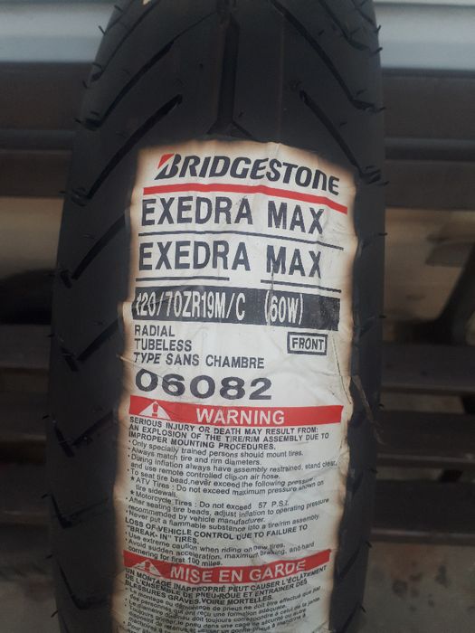 120/70R19 BRIDGESTONE Exedra Max 1 бр. нова гума за мотоциклет