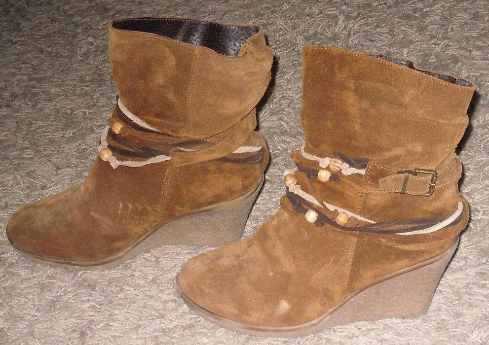 cizme Benvenutti piele intoarsa naturala nr 39