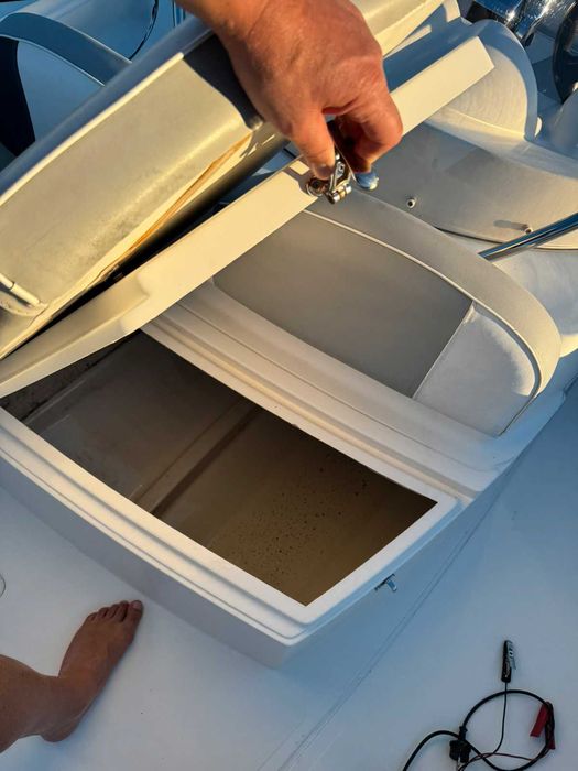 Моторна лодка QUICKSILVER MERCURY + колесар