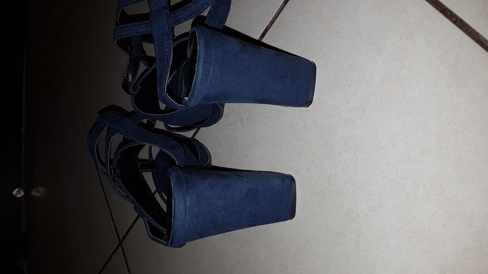 Sandale dama bleumarin noi 38