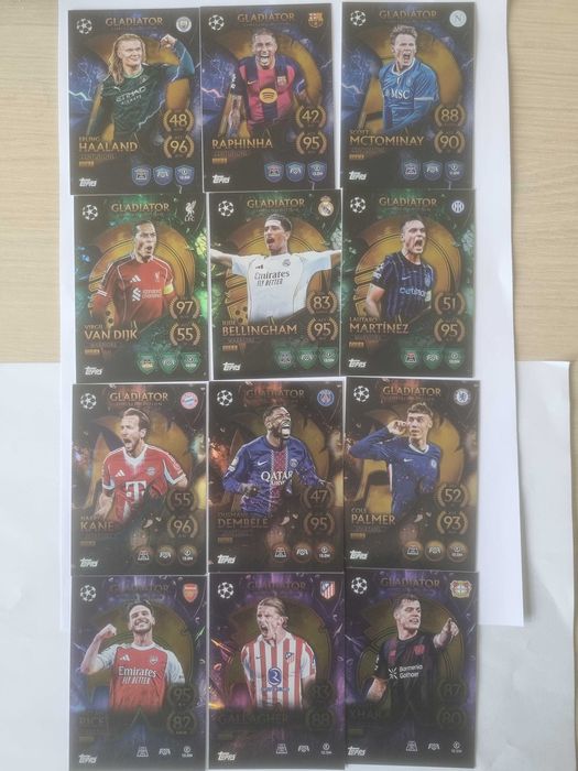 Topps Match Attax 25/26 карти