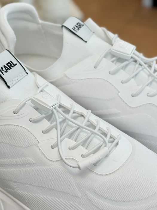 Мъжки маратонки KARL LAGERFELD – Оригинал – №46 – Бели – 135€