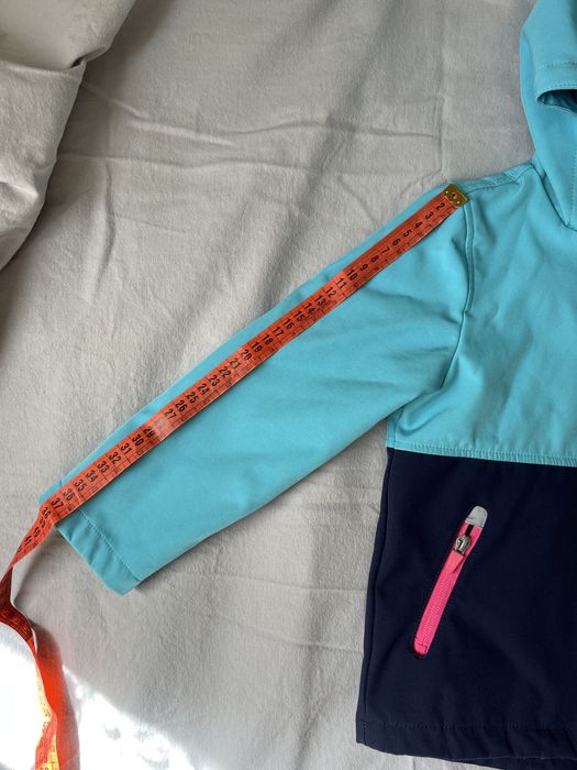 Куртка непромокаемая на флисе 4-6лет