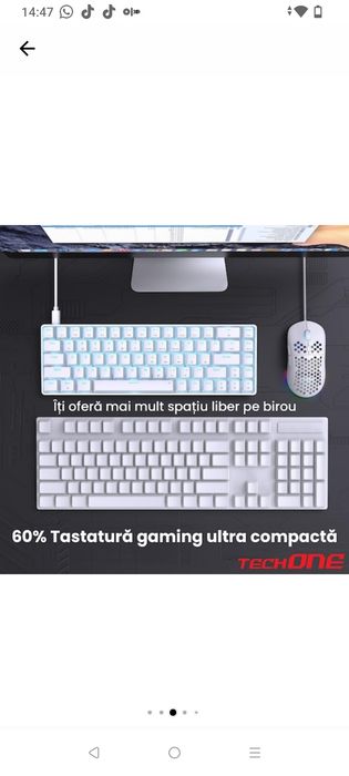 Tastatura profesionista de gaming