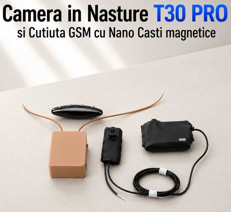NANO Camera video NASTURE pentru copiat CASTI de COPIAT Casca Sisteme
