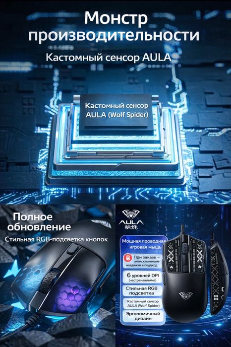 Игровая мышка AULA