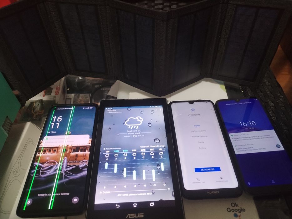 Lot electronice la pachet telefon, tableta