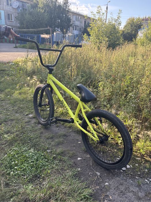 bmx, велосипед, салатовый