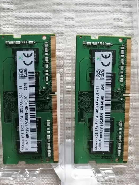 2x4gb ram 3200 laptop