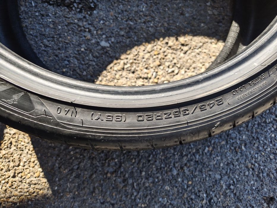 245/35/20" 2бр Good year eagle f1 asimetric 6,dot5021,7mm