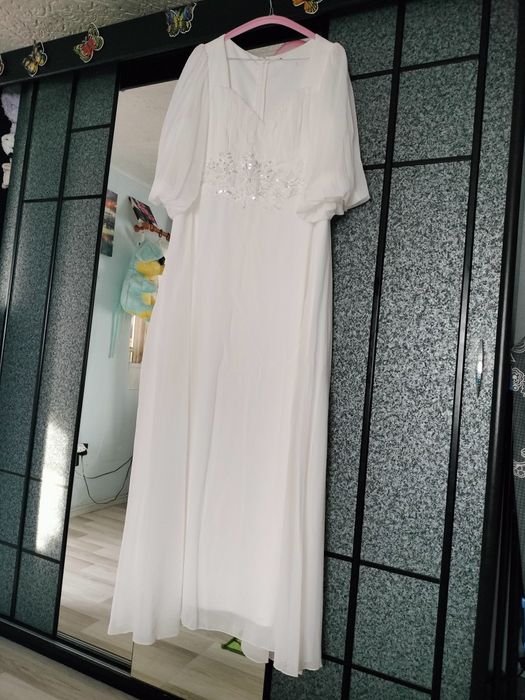 Rochie de mireasa mărime mare 3Xl ( 50 l