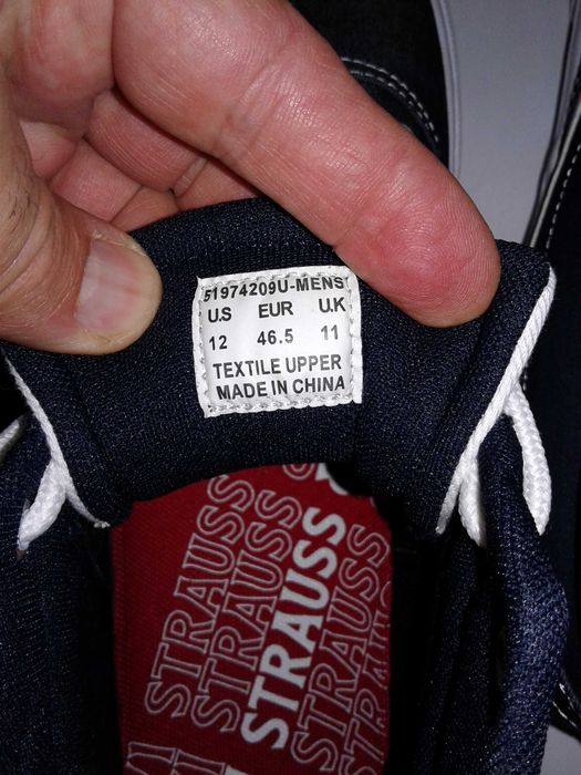 Levi's Lance Mid Canvas мъжки кецове от Сащ