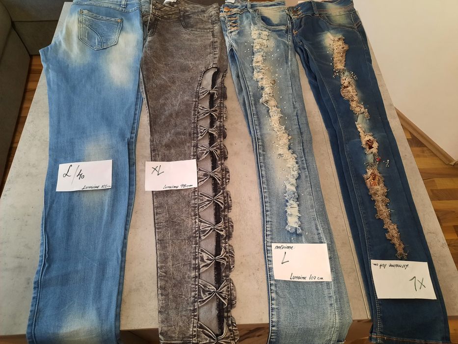 Blugi dama L/XL lungi/scurti