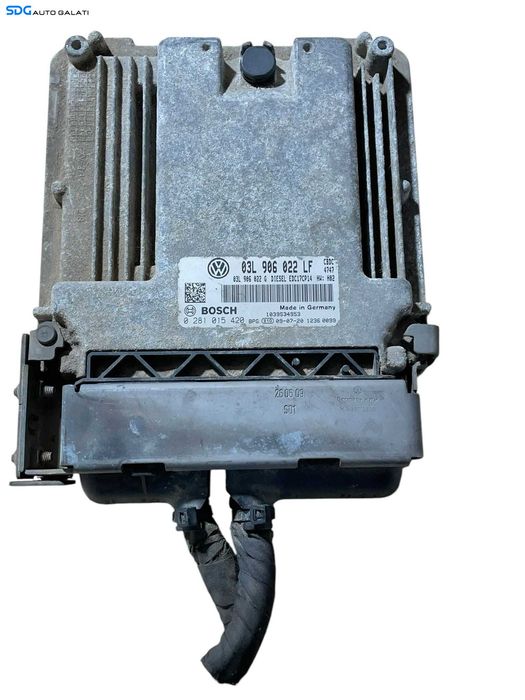 ECU Calculator Motor Volkswagen Golf 6 2.0 TDI CBD CBDC 2008 - 2013 Cod 03L906022LF 0281015420 [LR0464] [LR0465]