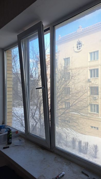 Отдам пластиковые окна