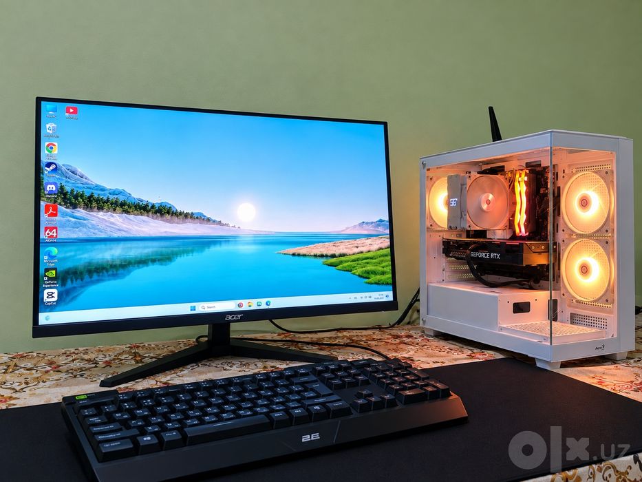 Yangi PC sotiladi, umuman ishlatilmagan, pcga hech narsa qilmagan