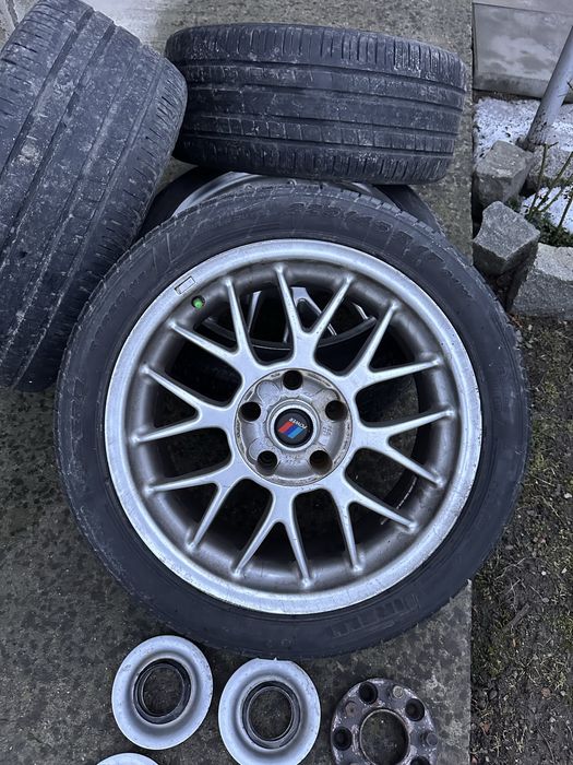 Vand Jante TSW(BBS) R17 5x120 bmw + anvelope vara 225/45/17
