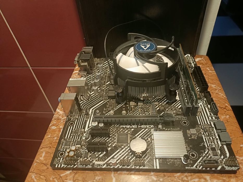 Pc intel i3 10105f  asus h510m-e 8 gb ddr4